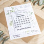 Eucalyptus Calendar Save The Date Magnets And Cards, thumbnail 1 of 3
