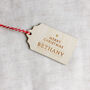 Personalised Merry Christmas Gift Tag, thumbnail 3 of 5
