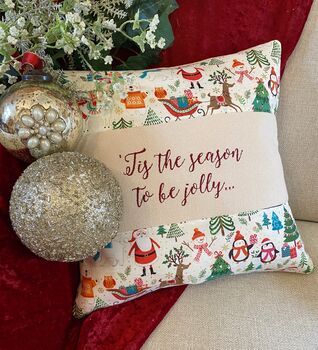 Christmas Fun Cushion, 5 of 5