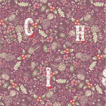 Liberty Style Whimsical Florals Christmas Gift Wrap Paper | 3 M Roll, 2 of 8