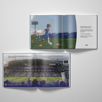 Chelsea Football Club Personalised Children's Book, 6 of 12