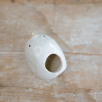 Bird Air Plant Holder In Off White, 8 of 12