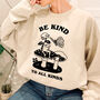 'Be Kind To All Kinds' Cottagecore Frog Sweatshirt, thumbnail 1 of 5