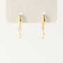 Freshwater Pearl Drop Earrings, thumbnail 6 of 7