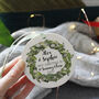 New Home Ceramic Wreath Christmas Decoration, thumbnail 3 of 11