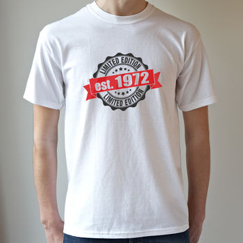 Personalised Limited Edition T Shirt, 4 of 7