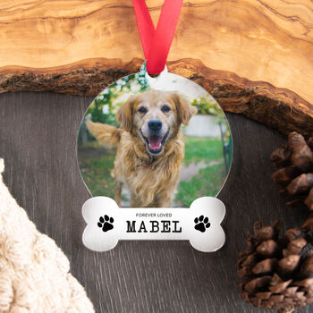 Forever Loved Dog Memorial Bauble Gift, 4 of 6