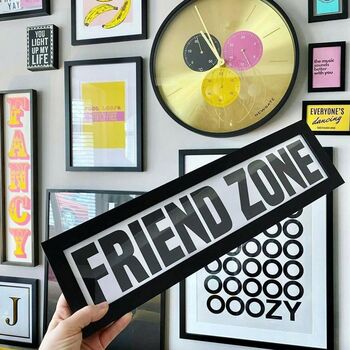 'Friend Zone' Framed Long Landscape Print, 4 of 6