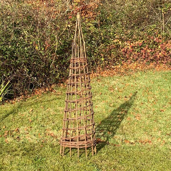 Willow Spiral Garden Obelisk, 3 of 5
