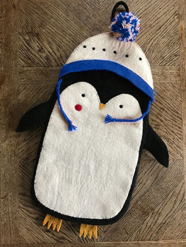 Pete The Penguin Christmas Stocking, 6 of 6