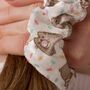 Pusheen The Cat White Ice Cream Hair Scrunchie, thumbnail 3 of 5