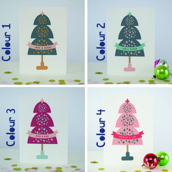 Personalised Couples Christmas Card, 5 of 6