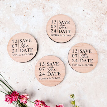 Save The Date Magnet Cards Summer Wedding Wildflower, 8 of 10