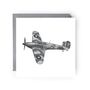 Hawker Hurricane – Military Aviation Greeting Card, thumbnail 1 of 4