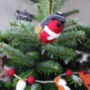 Handmade Felt Aviator Robin Christmas Decoration, thumbnail 5 of 5