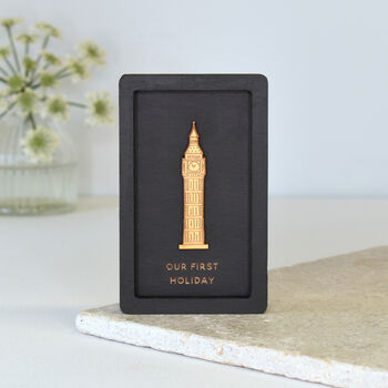 Miniature Eiffel Tower Italy Wall Art Gift, 8 of 9