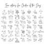 Wedding Order Of The Day | Wild Flower Design, thumbnail 3 of 3