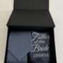 Personalised Father Of The Bride / Groom Handkerchief, thumbnail 5 of 6