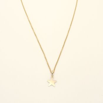 Star Matching Owner Necklace And Pet Collar Charm Set, 3 of 7