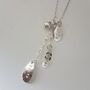 Handmade Silver Family Name Necklace, thumbnail 5 of 7