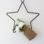 Pre Lit Star With Hand Tied Eucalyptus Bunches, thumbnail 2 of 5