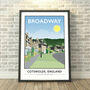 Broadway, Cotswolds, Worcestershire Print, thumbnail 1 of 5