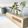 Personalised Wooden Test Tube Propagation Station, thumbnail 4 of 7