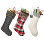 Personalised Large Nordic Christmas Stockings, thumbnail 3 of 10