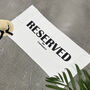 Personalised Reserved Beach Towel, thumbnail 2 of 2
