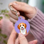 Personalised Dog Mum Keyring Gift Mother's Day, thumbnail 1 of 10