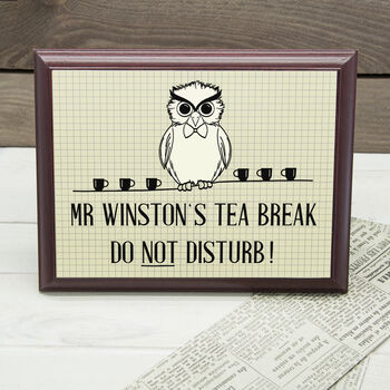 Personalised Teacher's Do Not Disturb Sign, 2 of 4