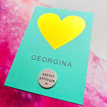 Pocket Token Keepsake With Personalised Message Scratch Card Gift, 5 of 11