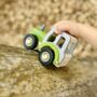 Personalised Wooden Push Tractor Toy, thumbnail 5 of 5