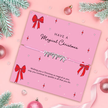 Magical Christmas Pink Bracelet For Her, 2 of 6