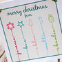 Personalised Icon Christmas Cards, thumbnail 8 of 9