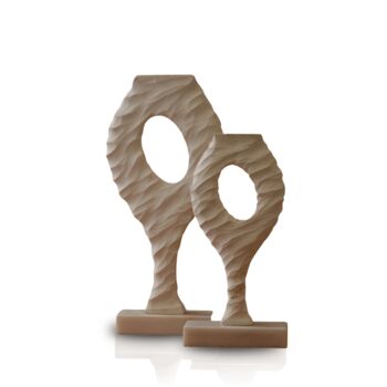 Set Of Two Limra Limestone Sculptures, 2 of 2