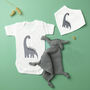 Personalised Dinosaur Baby New Mum Hamper Gift, thumbnail 1 of 6