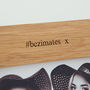 Personalised Solid Oak Square Photo Frame, thumbnail 3 of 6