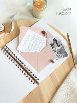 Personalised 'Letters To The Bride' Bridal Memory Book, 2 of 10