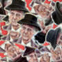 Miss Marple Holographic Sticker, thumbnail 2 of 5