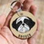 Personalised Shih Tzu Keyring, thumbnail 2 of 6