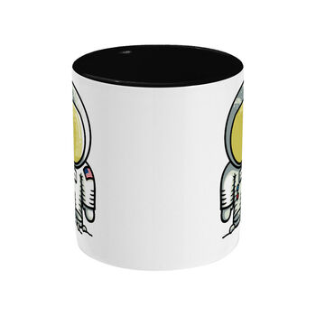 Personalised Cute Astronaut Ceramic Mug, 6 of 6