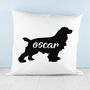 Personalised Dog Silhouette Cushion Cover, thumbnail 7 of 12