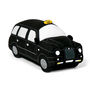 London Black Taxi Cab Soft Toy Cushion, thumbnail 1 of 5