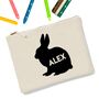 Personalised Animal Icon Zip Up Pencil Case, thumbnail 7 of 12