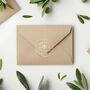 Custom Foil Stickers For Wedding Invitation Envelopes And Favours Luxury Monogram, thumbnail 9 of 12
