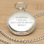Personalised Pocket Watch, thumbnail 1 of 8