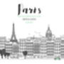 Paris Personalised Print, thumbnail 2 of 2