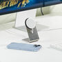 Magsafe Desk Stand iPhone Dock | Stainless Steel, thumbnail 6 of 8