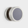 Modern Silver Internal Door Knobs With Acrylic Insert, thumbnail 1 of 9